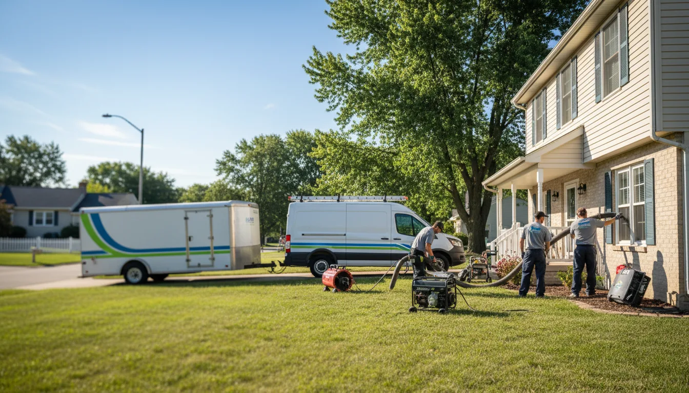 Flooded Basement Restoration And Cleanup With Repair in Belle Valley, OH near me